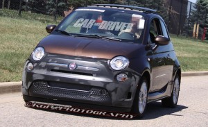 Fiat 500Ev salon de Los Angeles 2012
