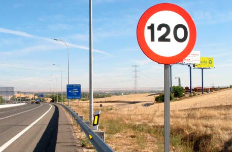 limitation de vitesse a 120 km/h sur autoroute française