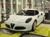 Alfa Romeo 4C visite des lignes d\'assemblage