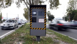 Photo de radar sur les routes de France