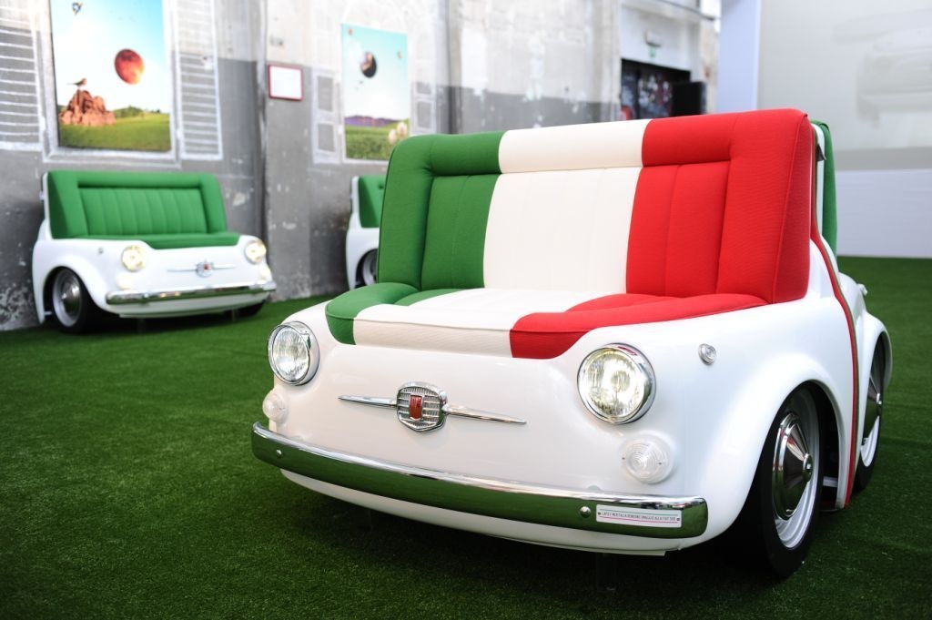 Fiat a lancé une série de produits mobilier autour de la Fiat 500