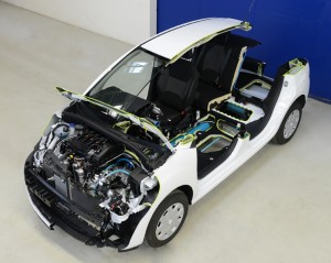 nouveau moteur hybrid air de PSA Peugeot Citroen