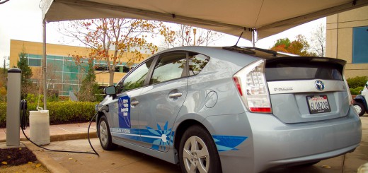 Toyota Prius plug-in hybrid charging