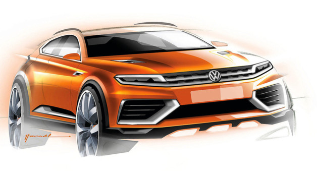Volkswagen Crossblue Coupe Concept 2013