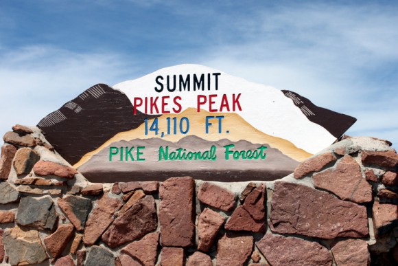 sommet pikes peak