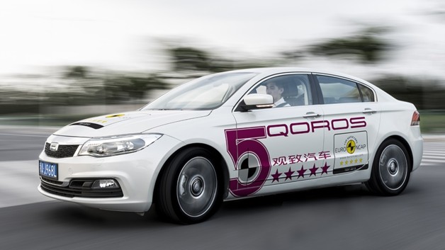 La Qoros 3 Sedan a obtenu 5 étoile au crash test EuroNCAP