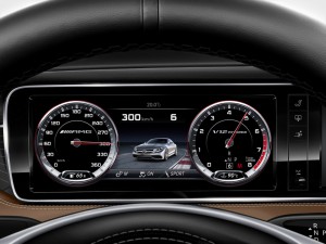 tableau bord Mercedes-Benz S 65 AMG Coupe 2014