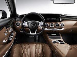 volant commandes Mercedes-Benz S 65 AMG Coupe 2014