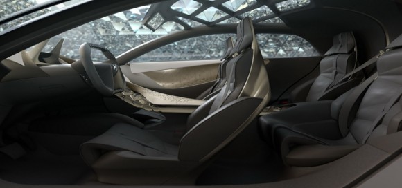 Concept DS Divine 2014 Citroën intérieur