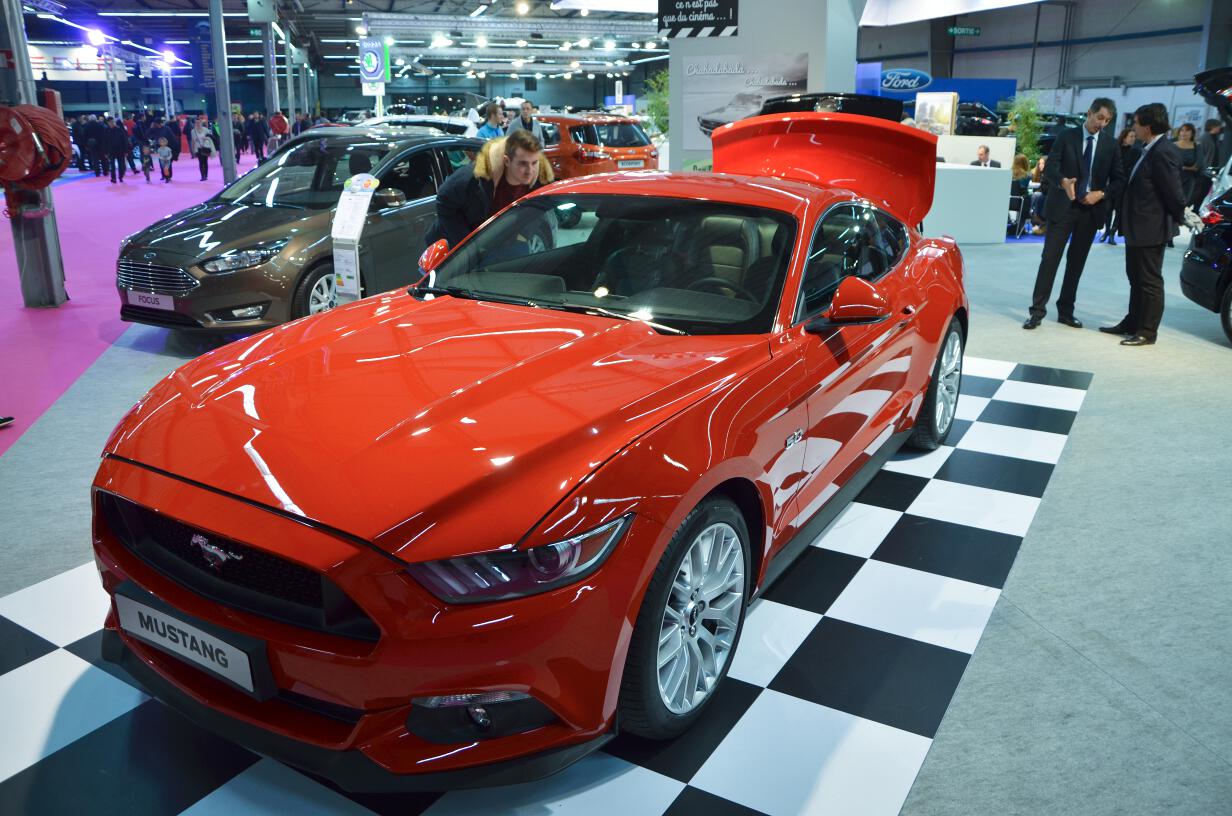 salon auto toulouse 2015 ford mustang