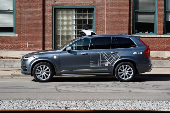 accident véhicule autonome Uber