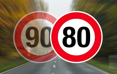 les routes francaises passent à 80