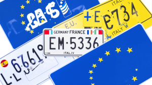 Plaques d'immatriculation
