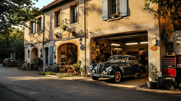 Carroserie de village voiture ancienne