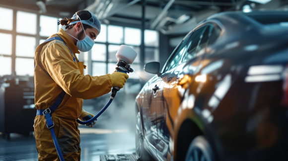 Peintre en carrosserie