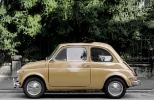 Fiat 500 beige